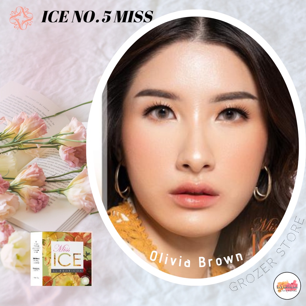 SOFTLENS X2 - MISS ICE DIA. 14.50mm - KEMASAN BOTO - NATURAL - NORMAL