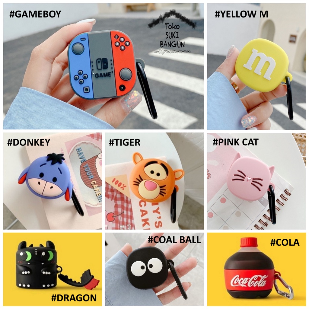 Case Baseus Encok WM01 Rubber Silicone CUTE CARTOON Cover WM-003