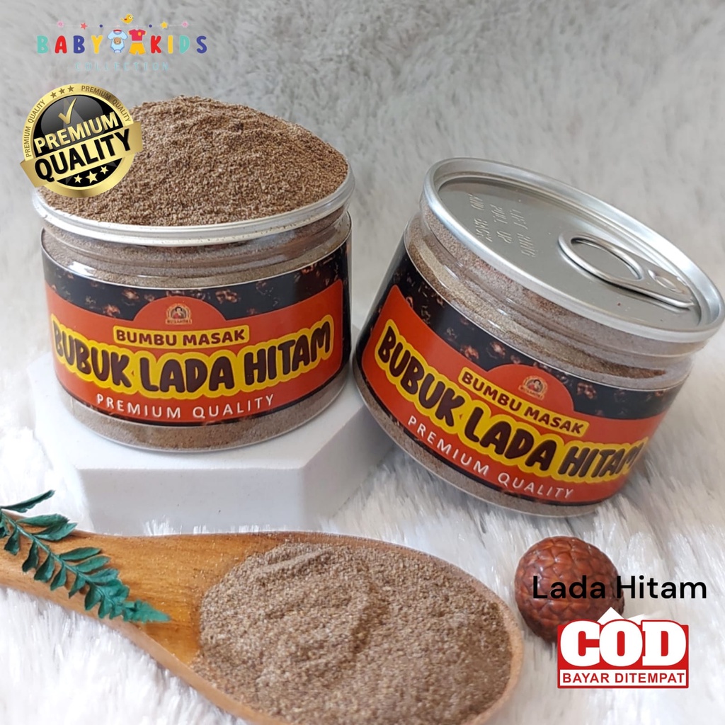 

Can Rempah Bubuk Lada Hitam Bumbu Merica Hitam Bubuk Pure Ground Black Pepper Kualitas Premium