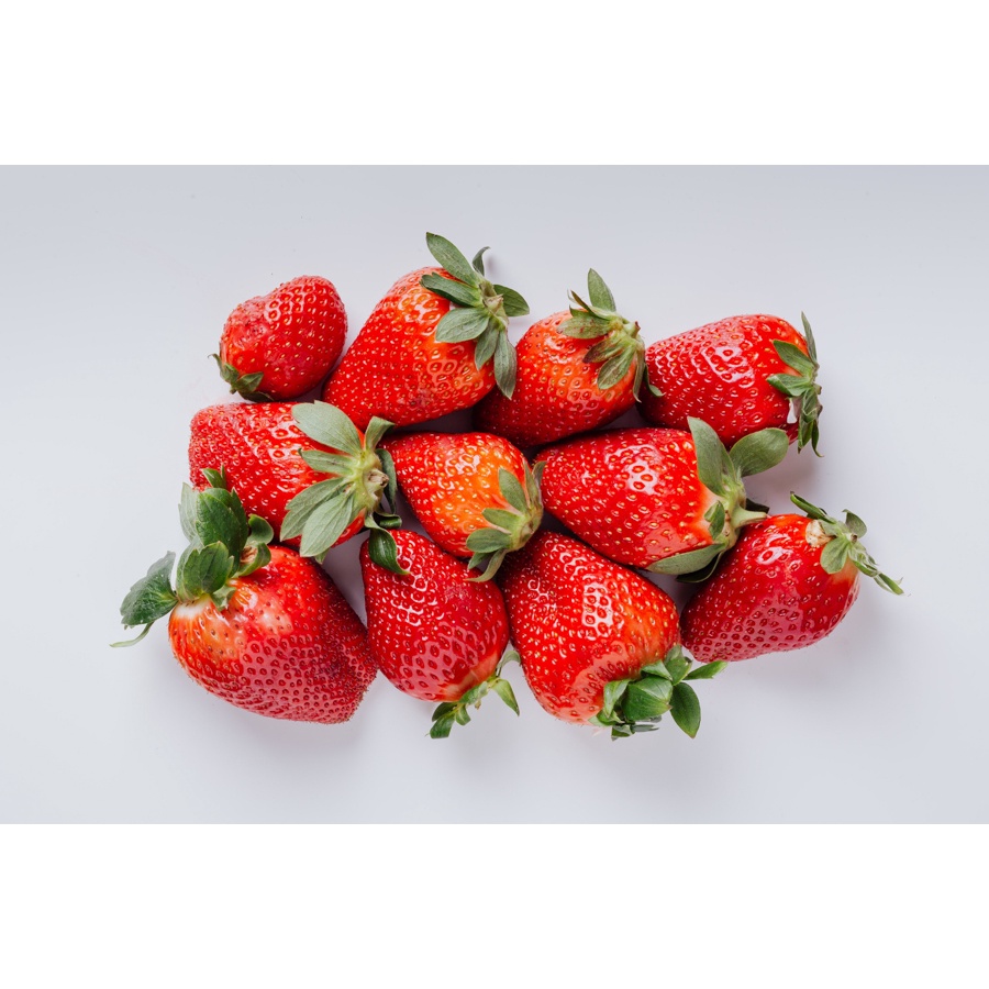 Benih Bibit Biji - Buah Strawberry Red Korea Jumbo Premium Stroberi Merah Korean Seeds - IMPORT