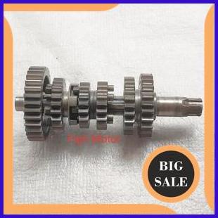 as gear ger gir depan satria 2 tak 6 speed Ru hiu original copotan as gear speed 1M4R23 last stok