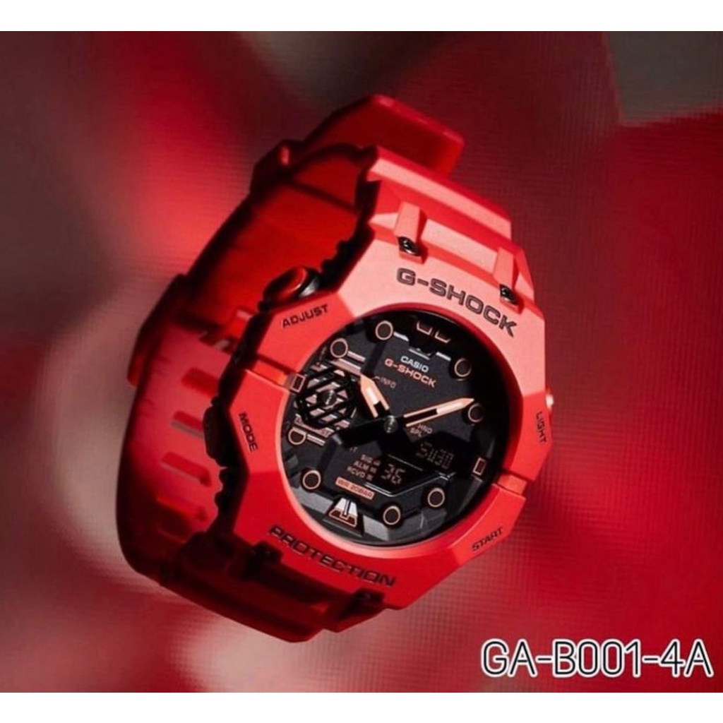 Jam Tangan Casio G-SHOCK GA-B001-4A GShock GAB001 Red Edition