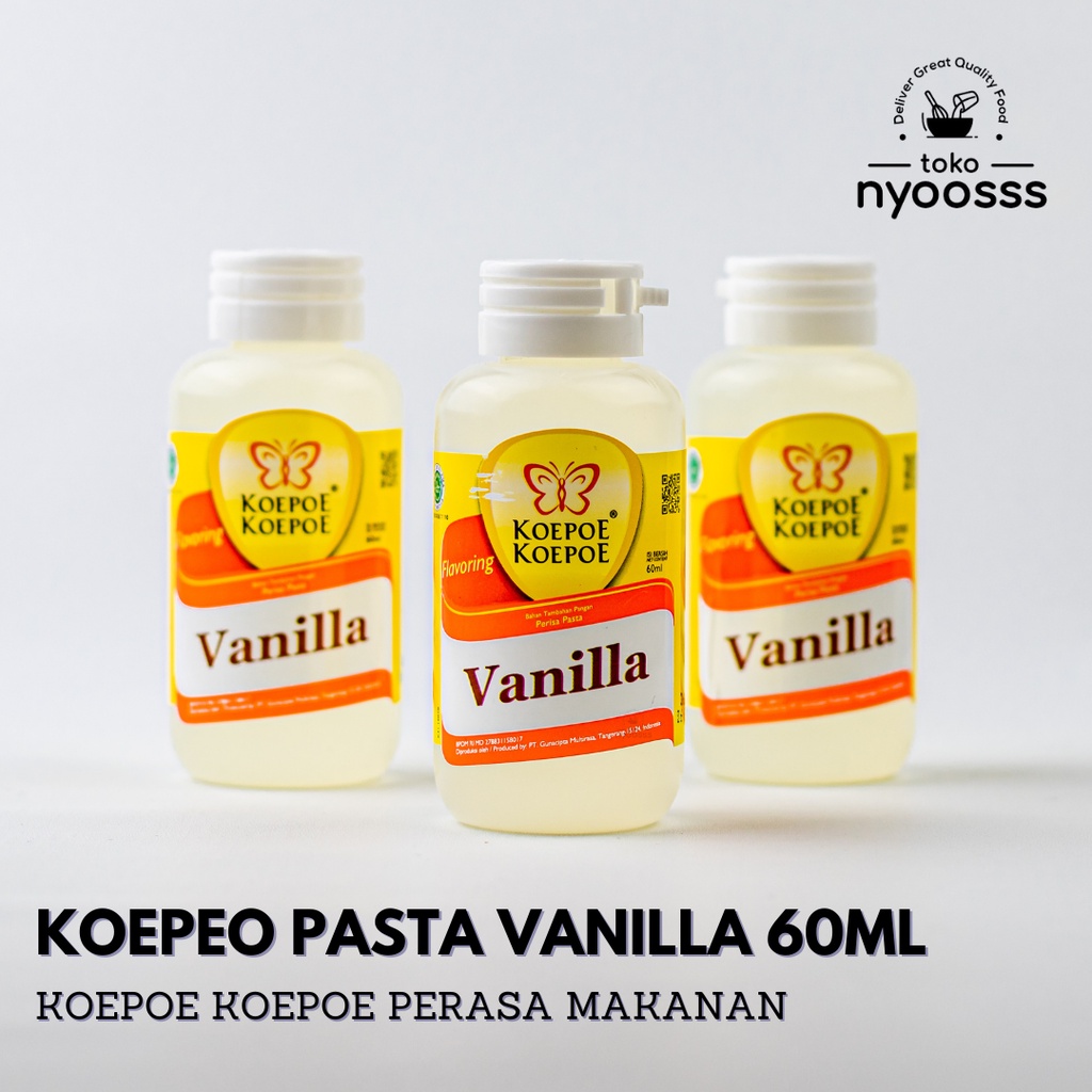 

Koepoe Koepoe Perisa Vanilla Pasta 60ml / Flavor Vanilla Pasta Praktis / Pasta Vanilla