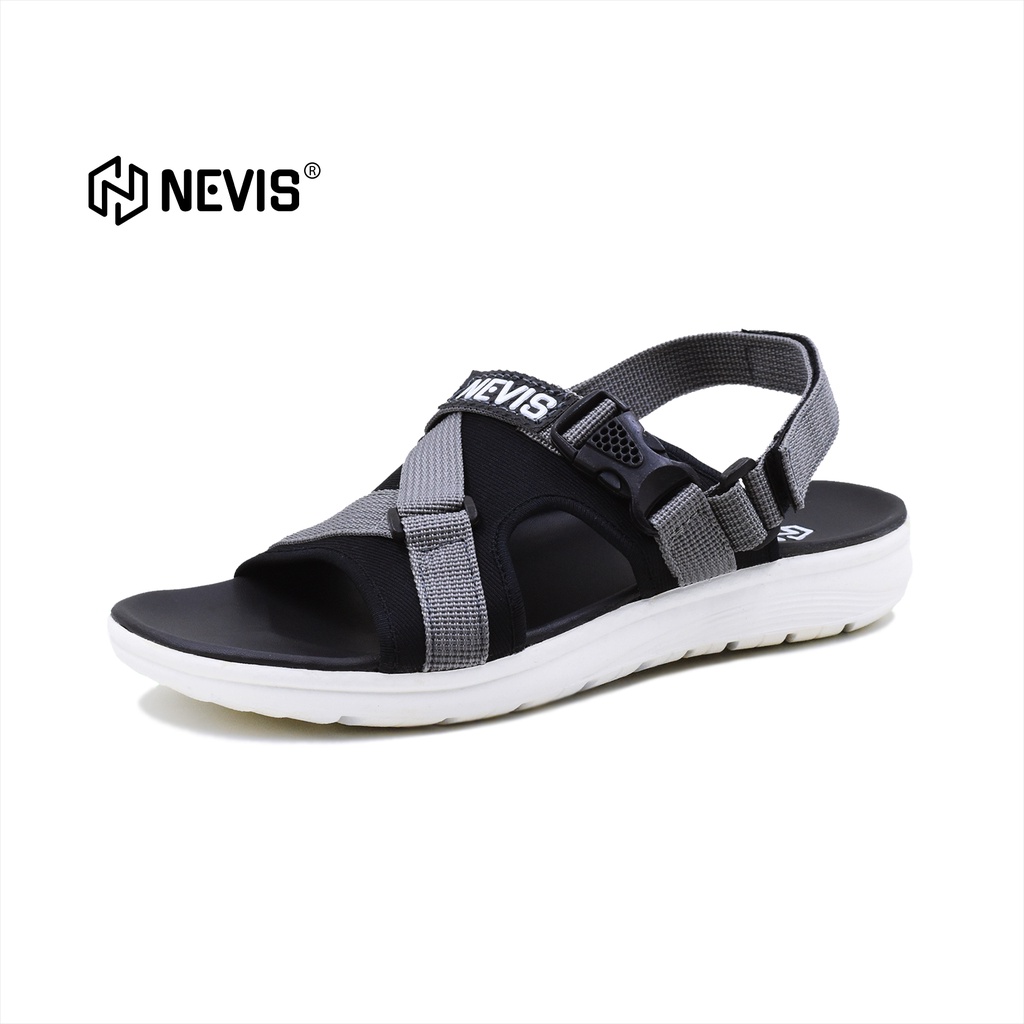 Sandal Gunung Pria Nevis NVS 101 Sendal Outdoor Traveling Tali Velcro Pria Original