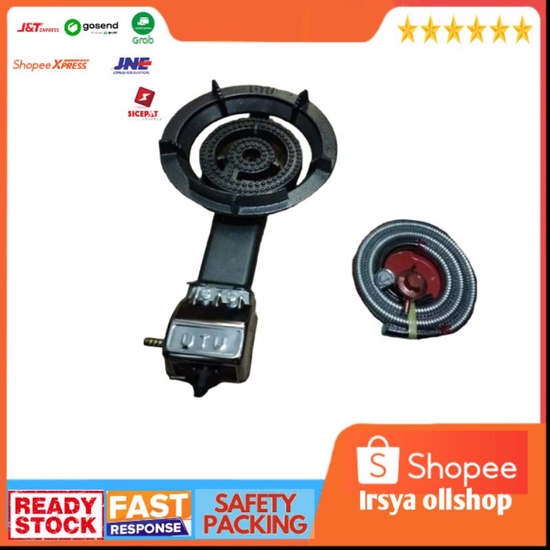 Kompor gas api 1000 plus selang regulator winn gas