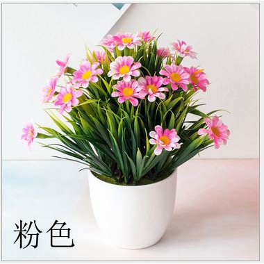 MMM Ornamen Pot Bonsai Pajangan Dekorasi Rumah Tanaman Bunga Hias Plastik Artificial Flower BUNGA 13