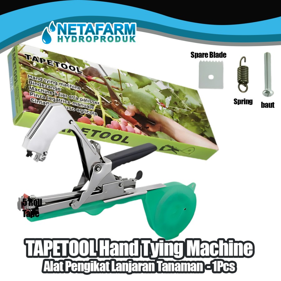 Tapetool Hand Tying Machine Alat Pengikat Lanjaran Tanaman - 1 pcs