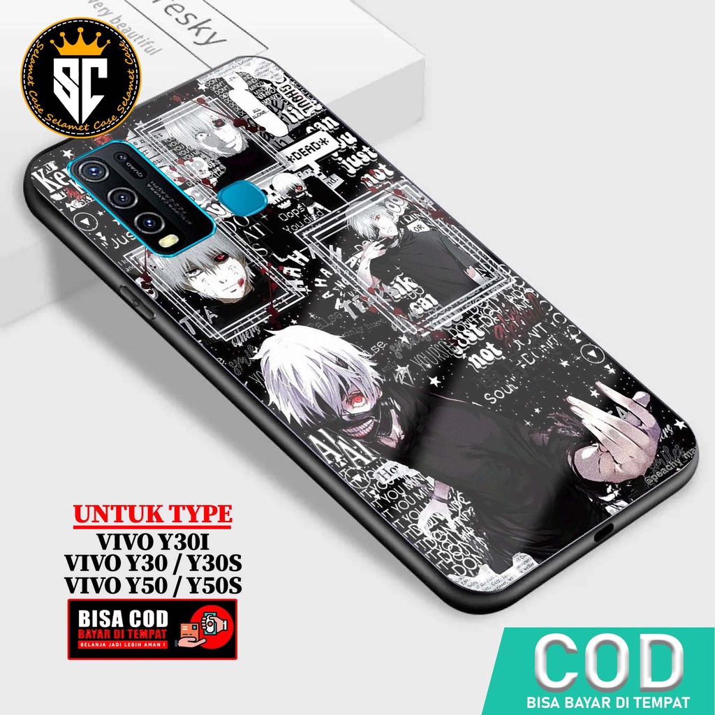 Case Vivo Y30i Y30 Y30S Y50 Y50S Casing Vivo Y50 Y50S Y30 Y30S Y30i Selamet Case [ANIME] Case Glossy