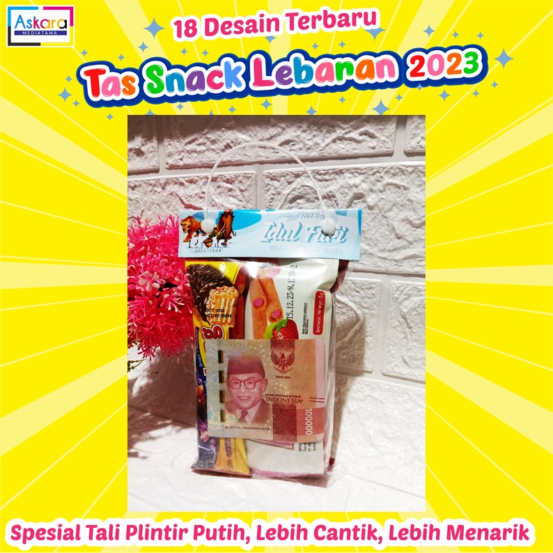 

[Ice Age isi 10 pcs] Tas Plastik Snack Lebaran | Kantong THR Anak Kekinian | Amplop Parcel Lebaran Grosir | Tas Parcel Idul Fitri Anak Karakter kartun lucu ukuran 12x20 cm Tali Putih