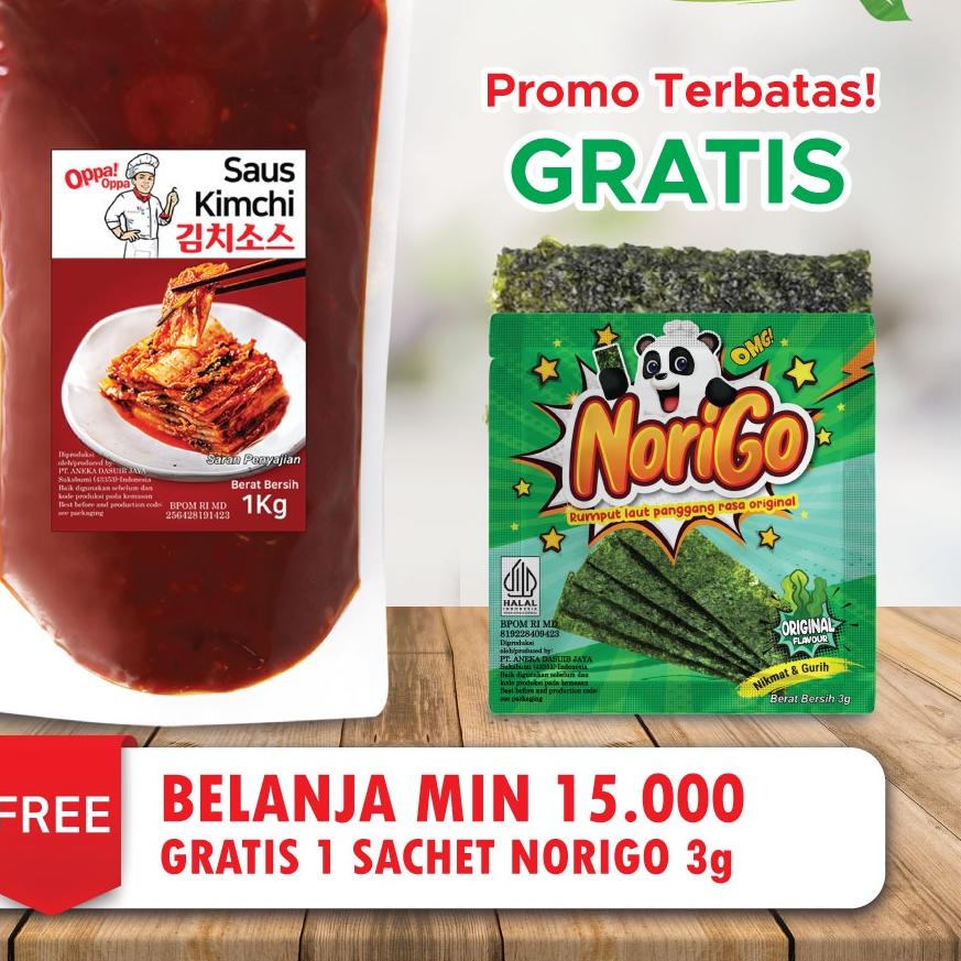 

֍ Saus Instan Saus Kimchi Korea 1kg/ Sauce Kimchi Korea Saus Oppa!Oppa ♕