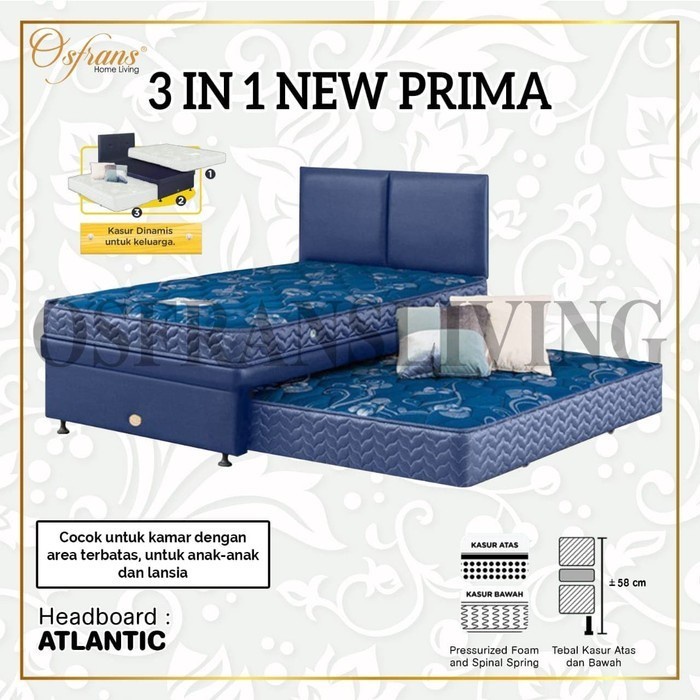 Terlaris Guhdo 3 In 1 New Prima - Divan Dan Kasur Sorong Bawah Saja [ Osfrans ]