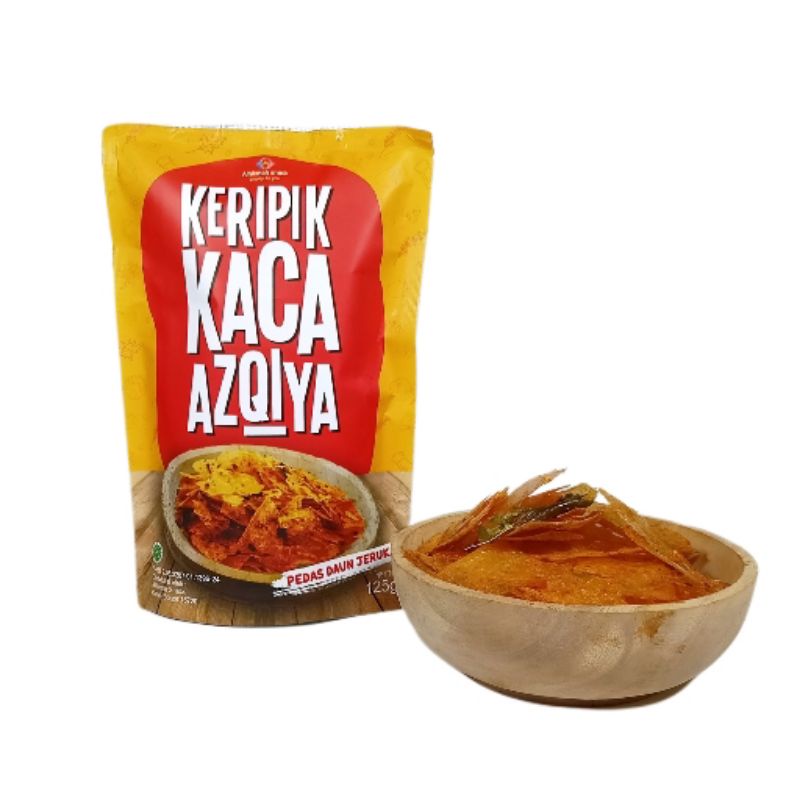 

kripik kaca AZQIA rasa extra pedas kemasan 125gram