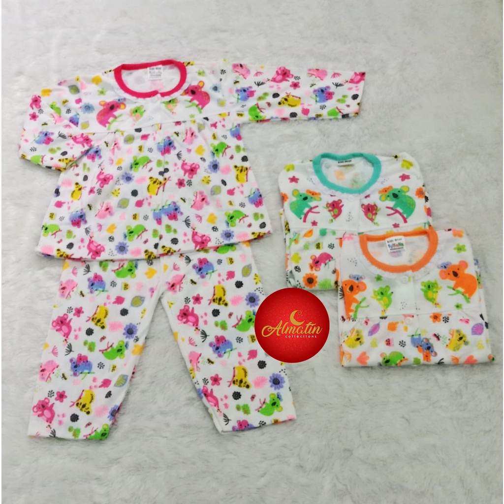 Baju bayi Setelan Panjang/Piyama anak perempuan/Baju tidur bayi/Baju Bayi murah