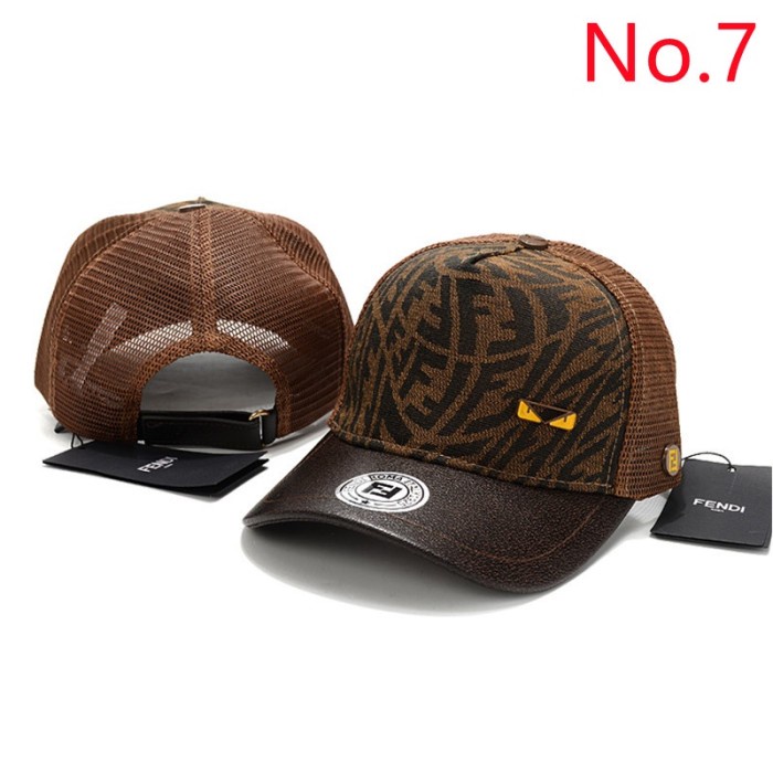 hat / topi vendi jaring coklat trucker brown plat metal premium branded