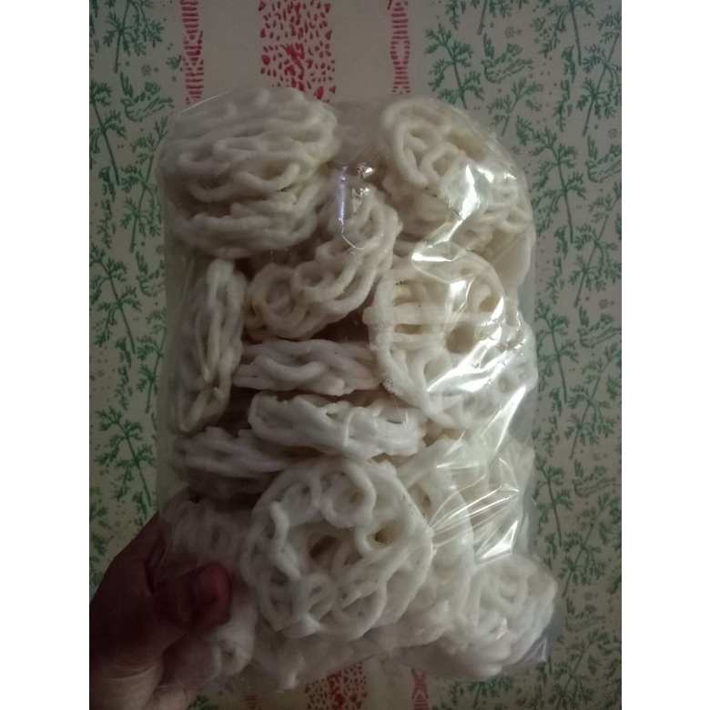 

Kerupuk kaleng ukuran kecil kerupuk mie makanan ringan snack aneka kerupuk 200gr