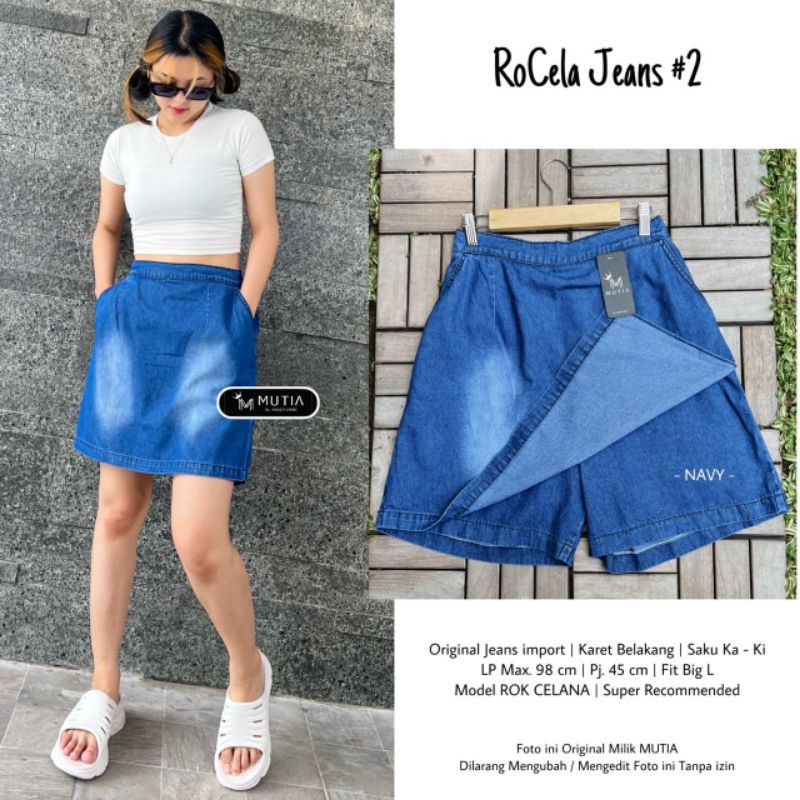 ROCELA JEANS #2 ORI MUTIA | Original Jeans Premium