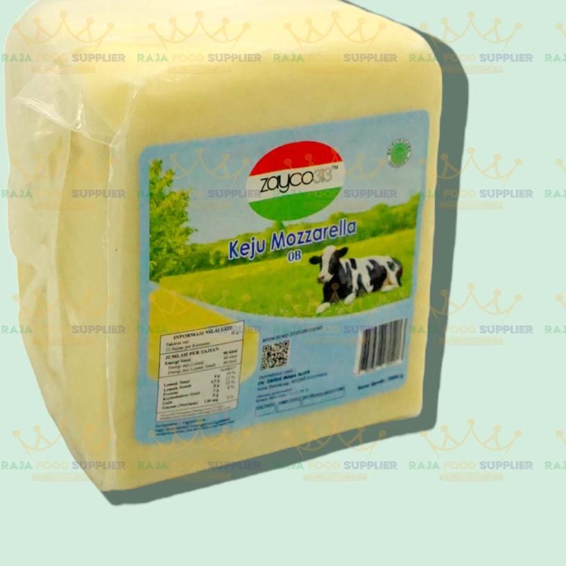 

♝ Oldenburger Mozzarella Cheese 1 kg REPACK - Keju Mozarella Import ➸