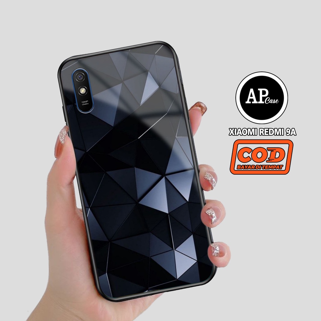 Case XIAOMI REDMI 9A Casing Hp XIAOMI REDMI 9A - Case Motif Abstrak Terbaru - Softcase Hp - Custom C