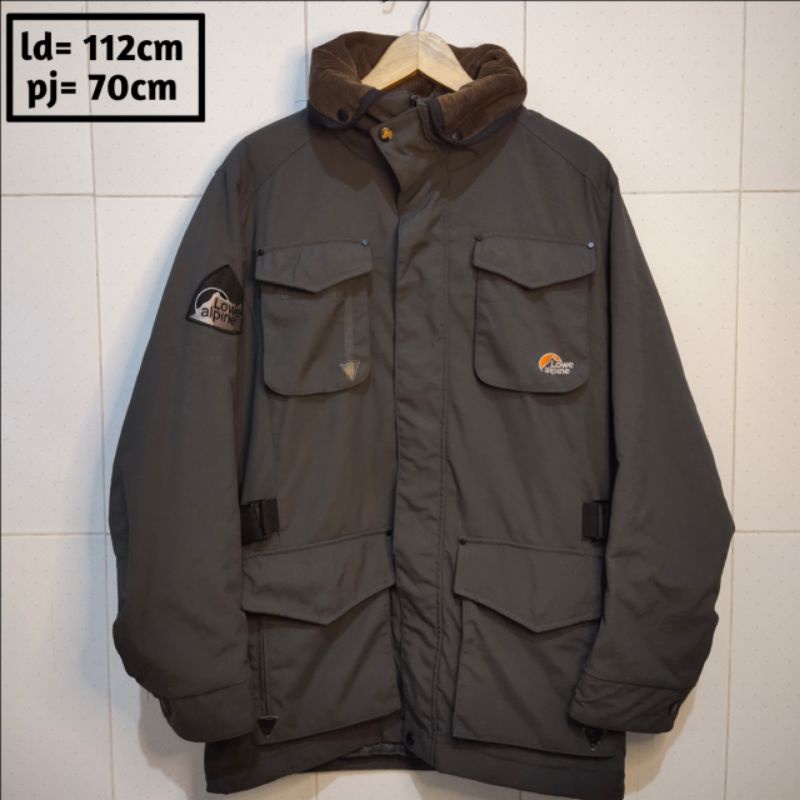 LOWE ALPINE preloved branded jaket pria wanita cewek cowok thrift pl bekas second jacket parasut out