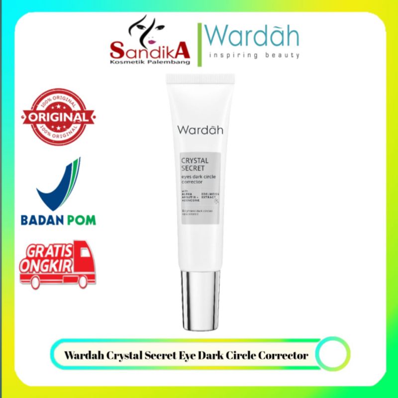 Wardah Crystal Secret Eyes Dark Circle Corrector (eye cream)