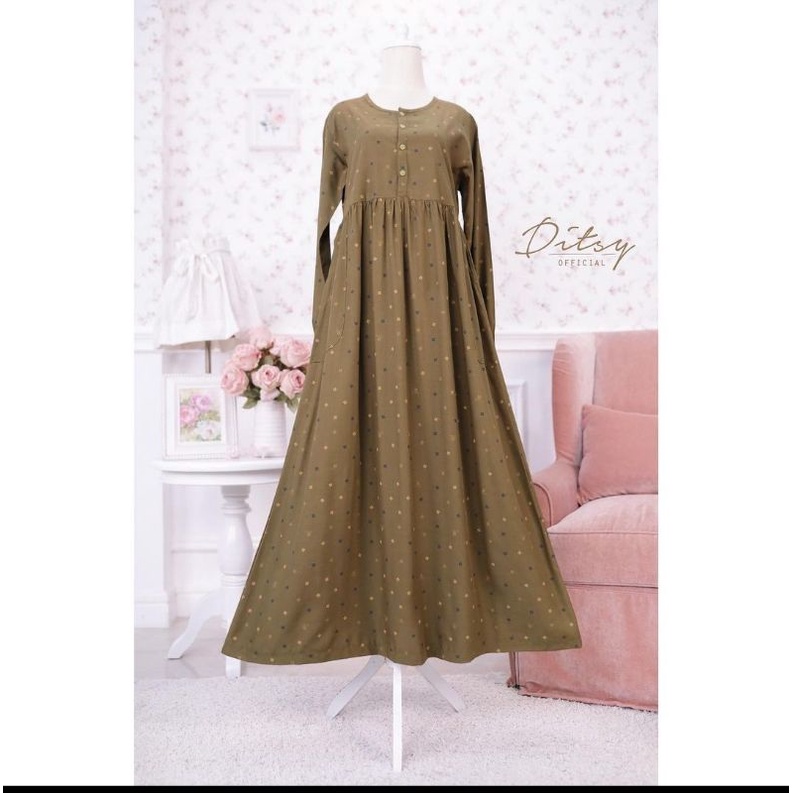 Ditsy Maret 2023 - Evra Olive Jumbo