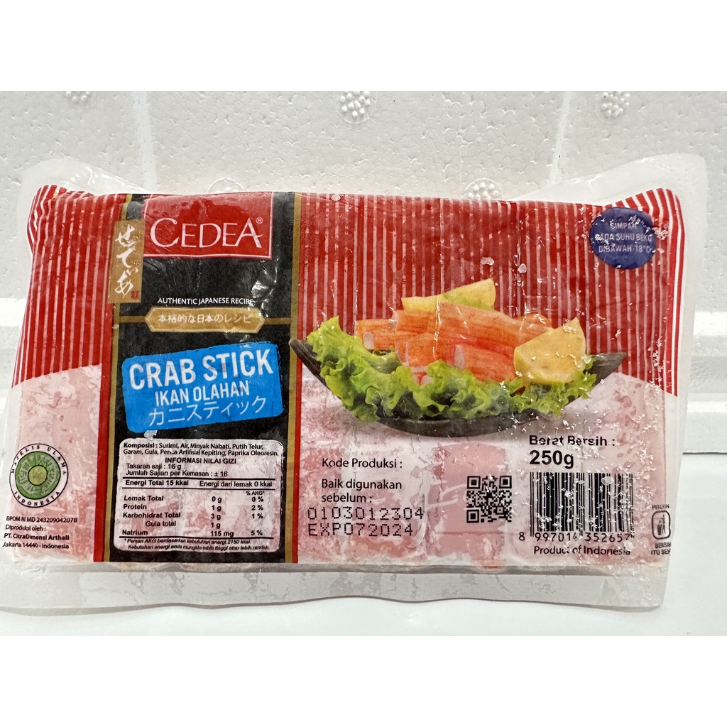 

Cedea Crabstick 250gr