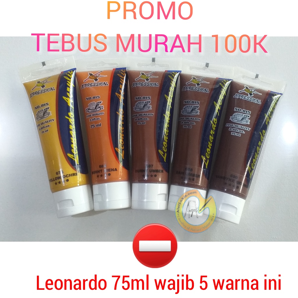 

Promo Cat Acrylic Xpression Leonardo 75ml 5 warna