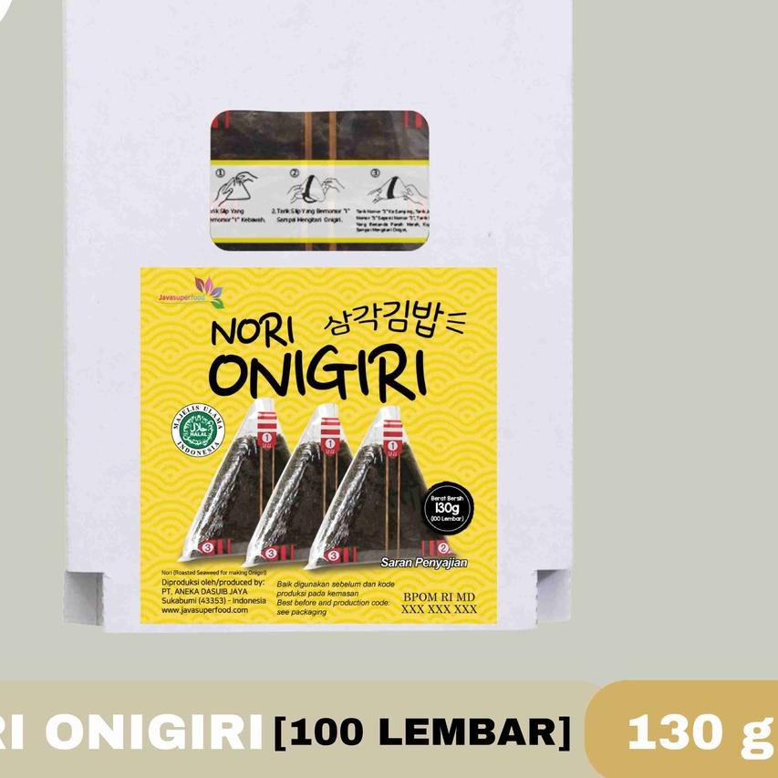 

◘ NORI ONIGIRI | NORI WRAPPER KHUSUS BUNGKUS NORI TRIANGLE / SUSHI NORI LEMBAR ❆