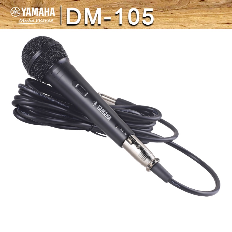 yamaha/original,wired microphone DM-105,kabel mik,mikrofon kabel,mik karaoke,mic kabel,microphone kabel,mic karaoke,mic kabel paling bagus suara,mic vocal suara terbaik
