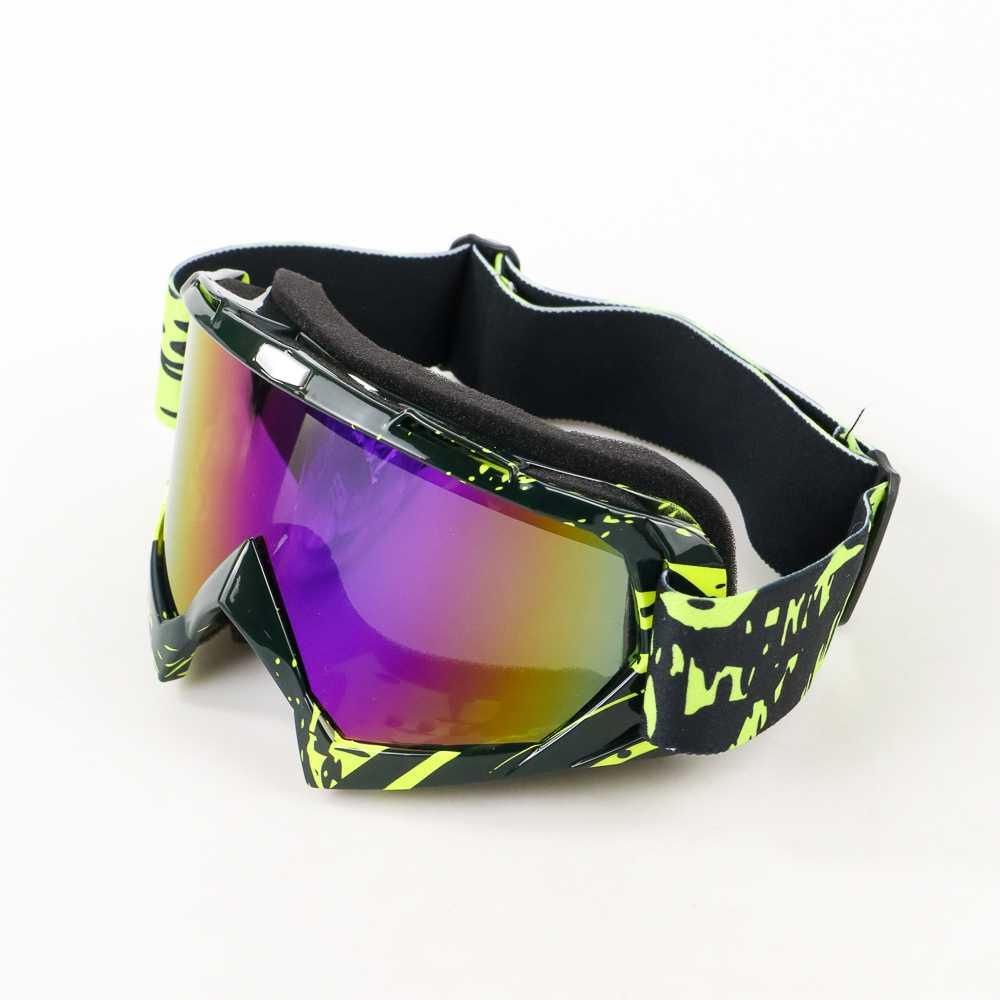 Kacamata Goggles Ski Ice Skating Cycling Motorcycle - U820 - Green