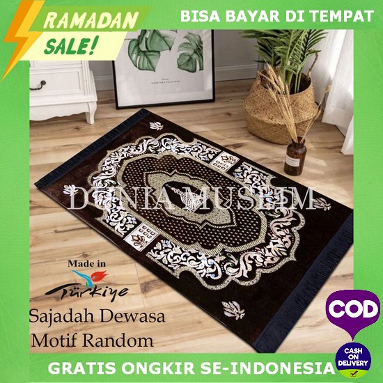 Sajadah Tebal Travel Turki Premium Traveling Kecil Aesthetic Sajadah Estetik Premium Sholat Sejadah 