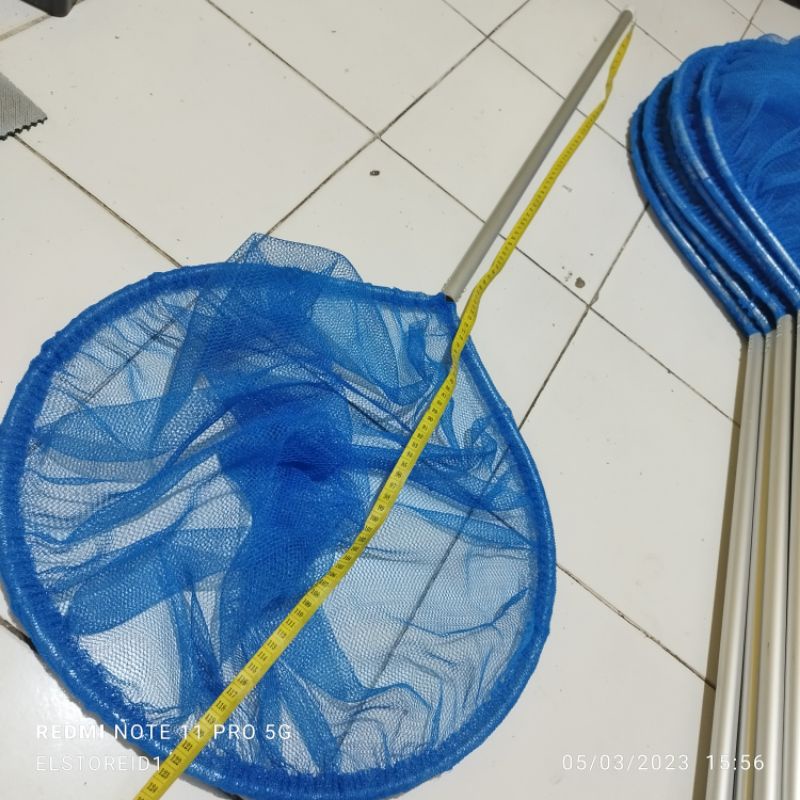 SEROK IKAN Aluminium Penangkap Ikan Panjang 120cm lebar dan kedalaman 45cm