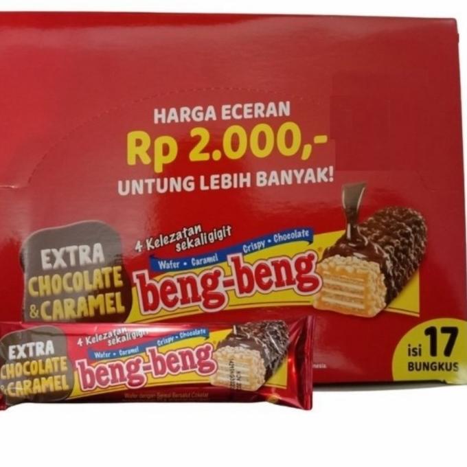 

TERMURAH Beng - Beng - Wafer dibalut cokelat dan karamel