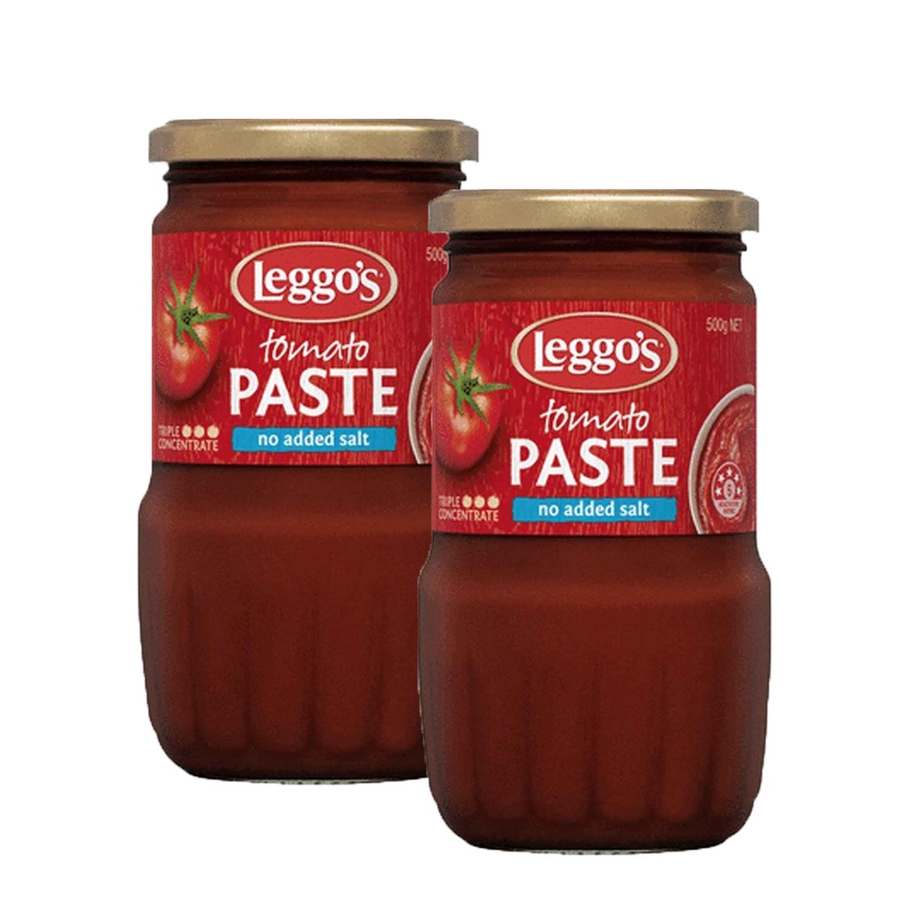 LEGGOS TOMATO PASTE NO ADDED SALT 500g