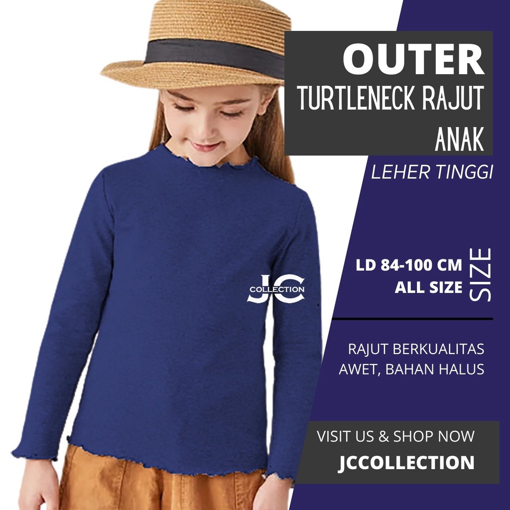 Sweater Rajut Anak Perempuan Kriwil Switer Anak - JCCollections