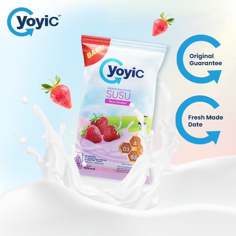 Yoyic Minuman Susu Kalsium Dengan Packaging  TFA AD Memberikan Nutrisi Yang Dibutuhkan Pertumbuhan A