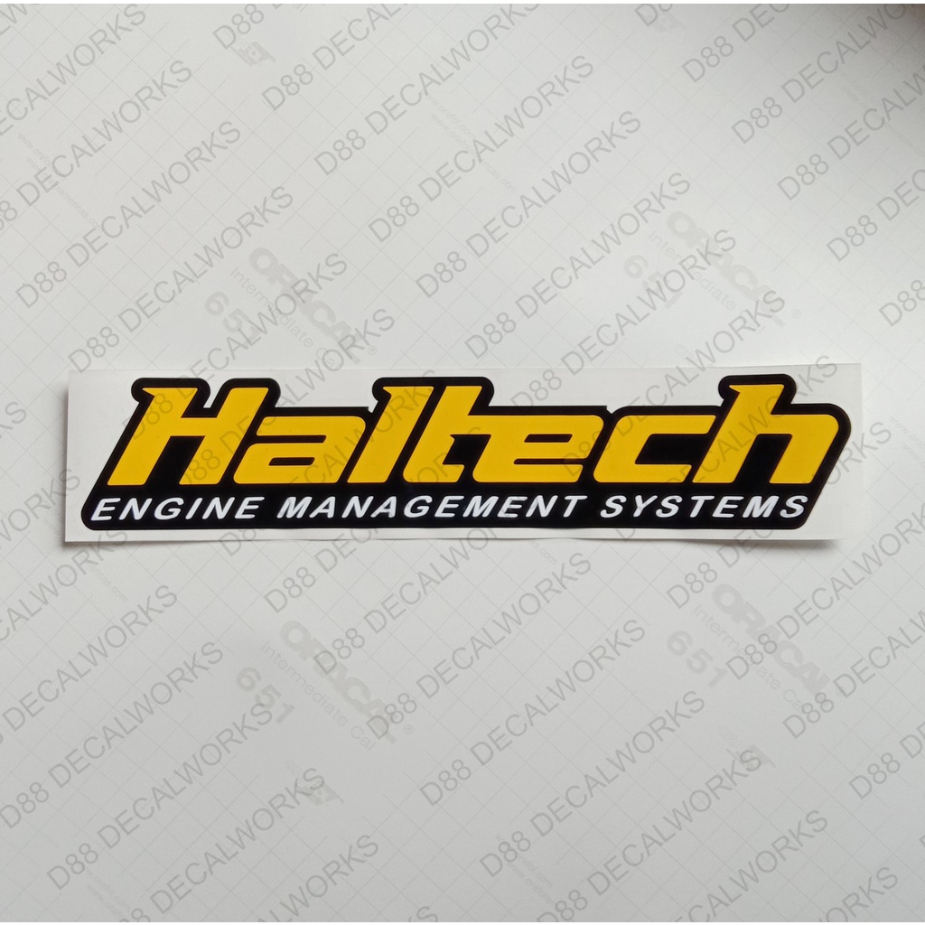 STICKER STIKER HALTECH CUTTING