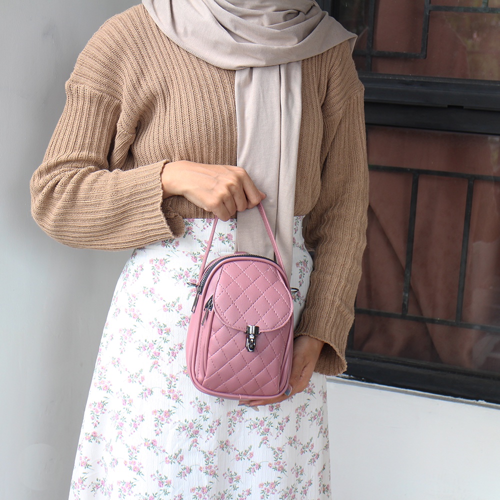 Luna Aura Tas Ransel Mini Wanita Aurora 3in1 Slingbag Wanita Kekinian Tas Slempang Bahu Tas ootd