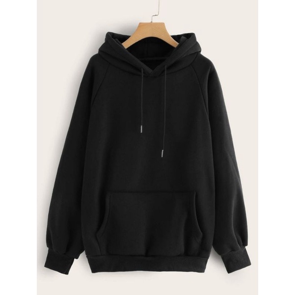Hoodie polos unisex sweater premium cotton fleece