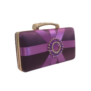 SALE SALE TAS PESTA termurah clutch satin clutch swaroski SATIN WEDDING BAG with Diamond