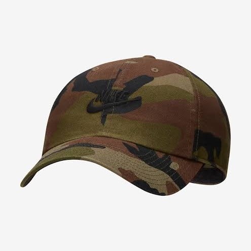 hat / nike heritage86 futura washed green camo dc3996-222 topi original 100%