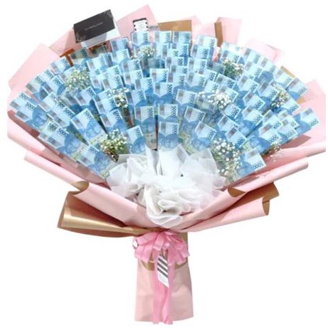 

Crazy Rich Money Bouquet Pecahan 50K