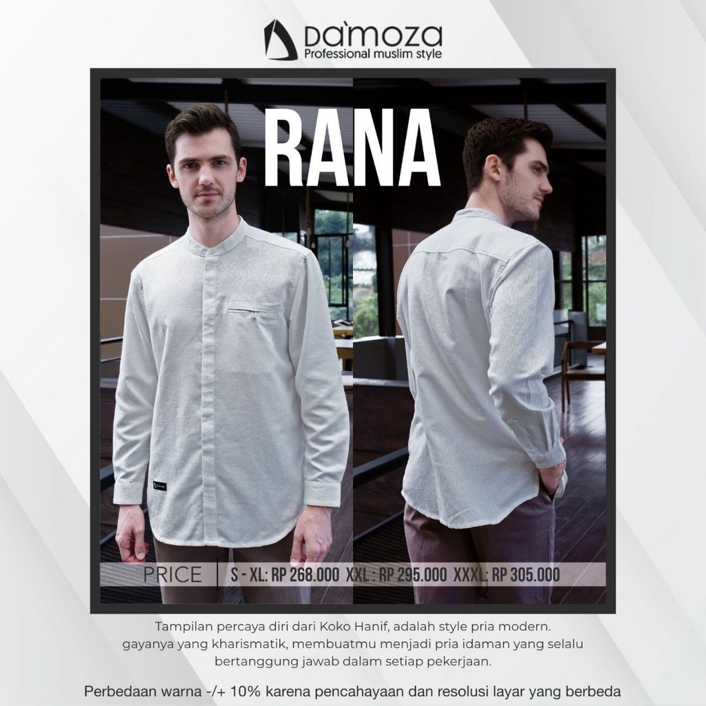 KOKO RANA BY DAMOZA - BROKEN WHITE // DAMOZA MUTIF UPMORE