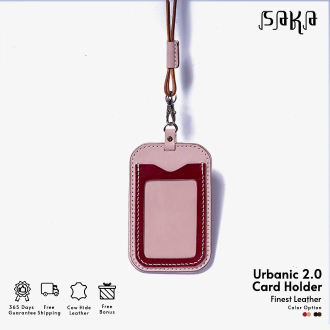 

Urbanic 2.0 ID CARD HOLDER KULIT ASLI | NAME TAG KULIT ASLI | ID CARD LANYARD KULIT MAGNET