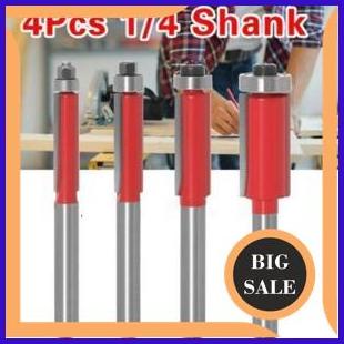 mata profil set bearing 4 pcs mata trimer kayu lurus straight double blade mata profil kayu 1M4R23 o