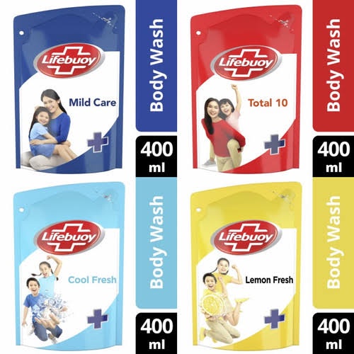 Lifebuoy Body Wash Reffil 400ml