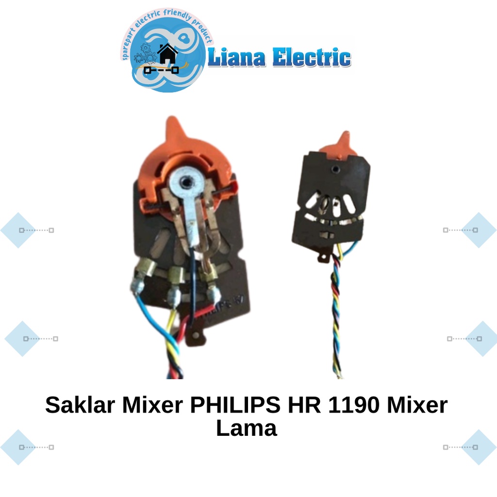 Saklar Mixer PHILIPS HR 1190 Mixer Lama