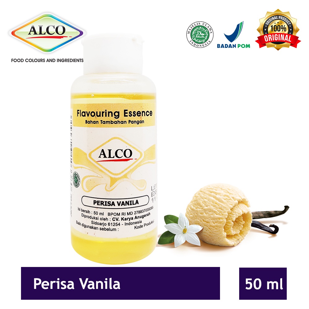 Perisa Pasta Essence Makanan Minuman ALCO 50 ml