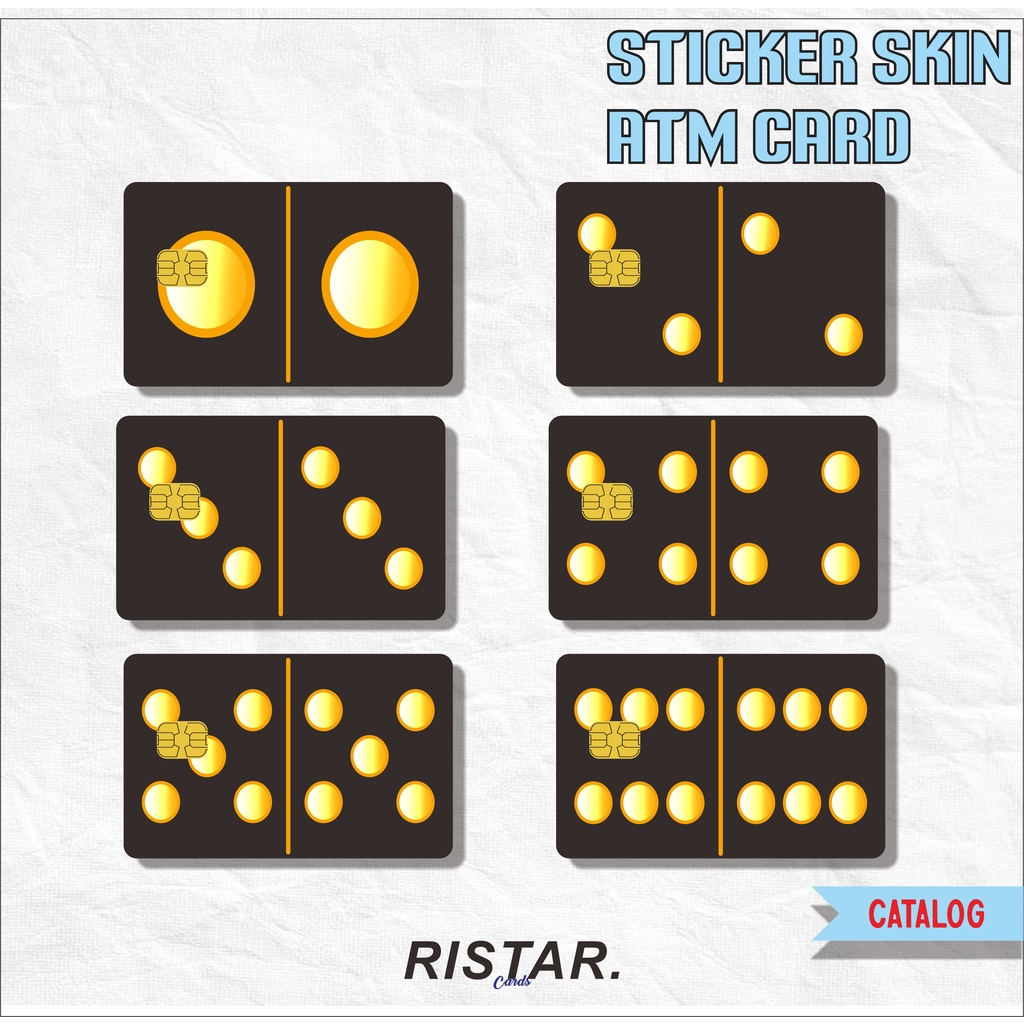 

RISTAR - (HOLOGRAM PREMIUM) Skin Card ATM Kartu Gaple