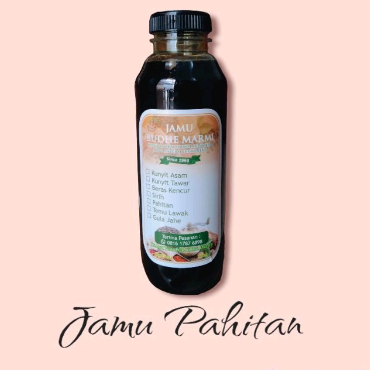 

Jamu Pahitan 500 ml | Jamu Pahitan Kemasan 500 ml